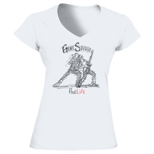 Past Life - GD78 Softstyle® Ladies' V-Neck T-Shirt Thumbnail